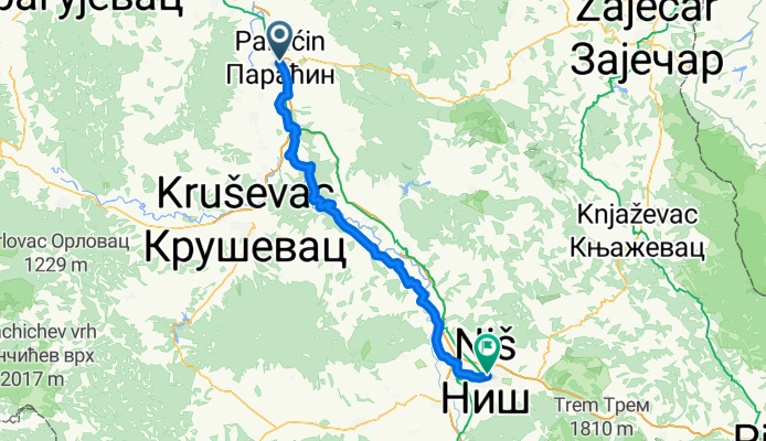 Jagodina - Aleksinac