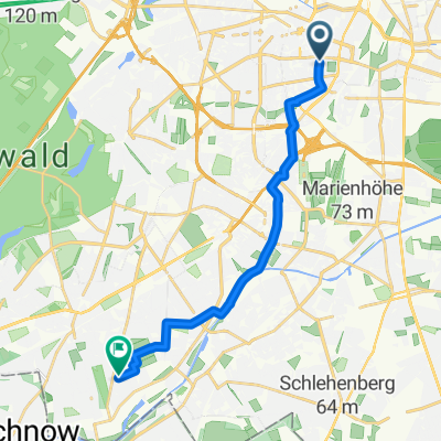 Goltzstraße nach McNair-Promenade