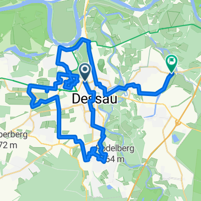 Route in Dessau-Roßlau