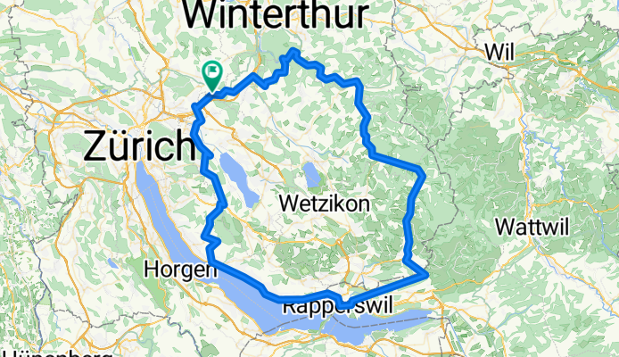Rundkurs Tössthal Zürichsee
