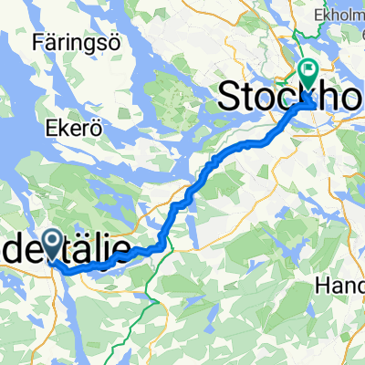 Vagnhärad - Stockholm