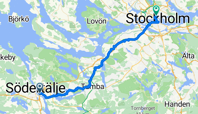 Vagnhärad - Stockholm