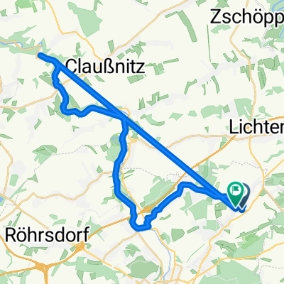 Ortelsdorfer Straße, Chemnitz nach Ortelsdorfer Straße, Chemnitz