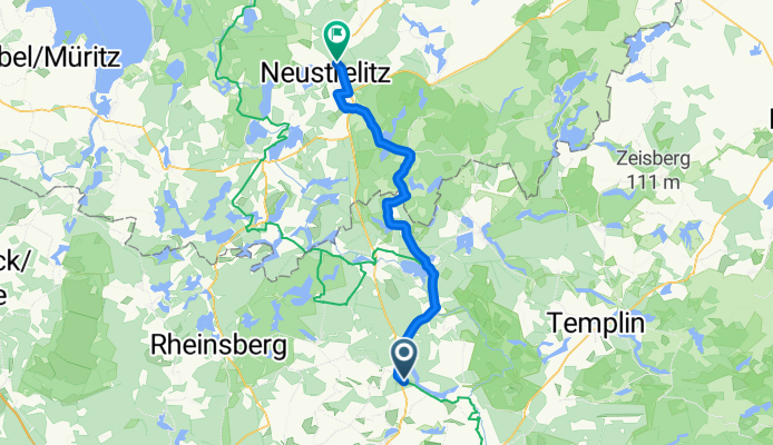 Großwoltersdorf - Neustrelitz