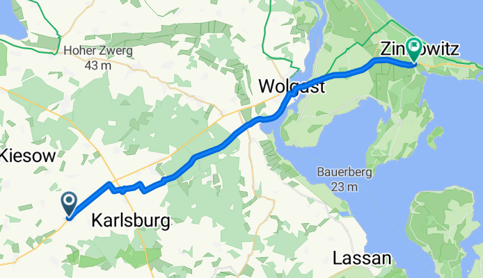 Züssow - Ostseebad Zinnowitz