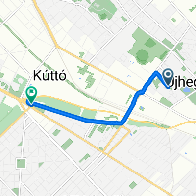 Sütöde utca to Üllői út