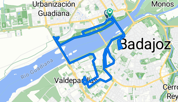 De Bajada las Moreras 1B a Bajada las Moreras 1B