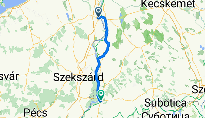 Dunaföldvár - Baja