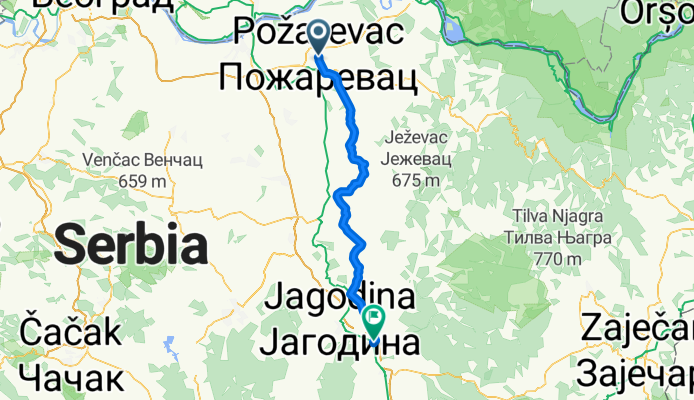 Mladenovac - Ćuprija