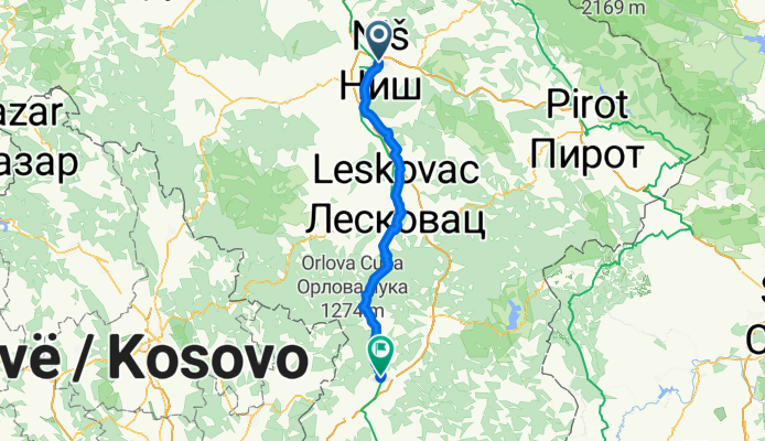 Aleksinac - Leskovac