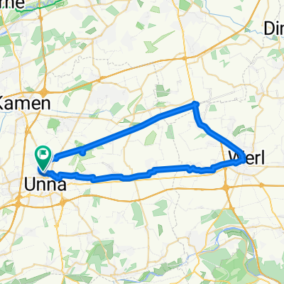 Parkstraße, Unna nach Friedrich-Ebert-Straße, Unna