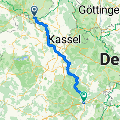 Warburg - Rotenburg an der Fulda