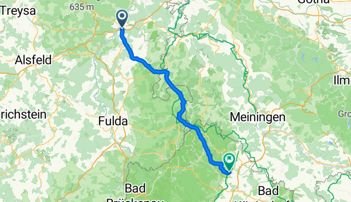 Rotenburg an der Fulda - Bastheim