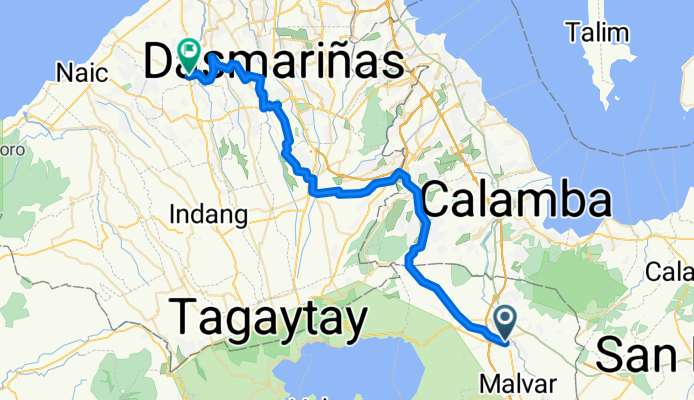 From Tanauan City to Tanza