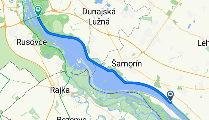 Kyselica - Lužný most