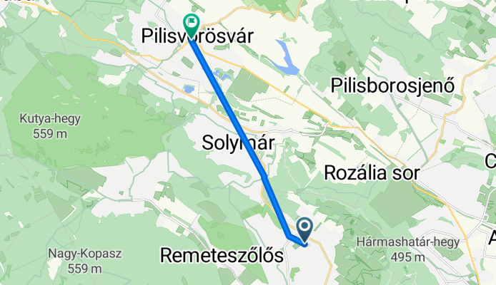 Szabadság utca - Szent Erzsébet utca