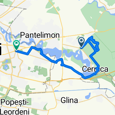 Cernica padure lacuri - Caldararu