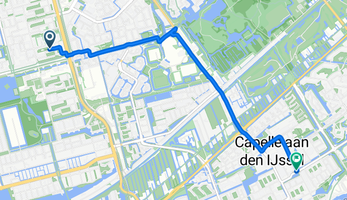 Van Heukelomstraat, Rotterdam naar Koperwiek, Capelle aan den IJssel