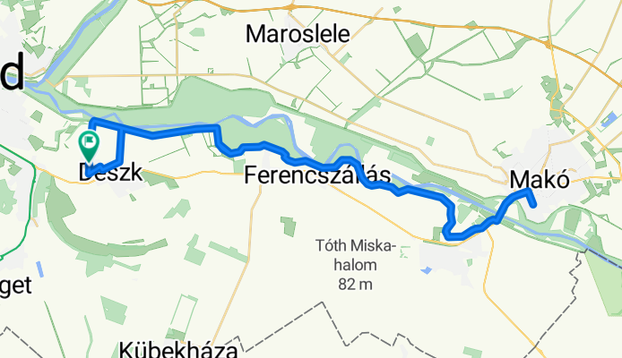 Ady Endre utca, Deszk - Ady Endre utca, Deszk