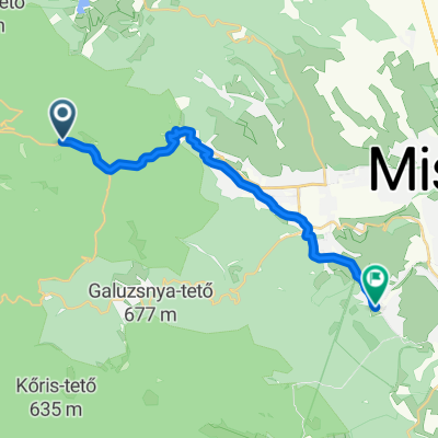 2513-as mellékút, Miskolc - Barabits Fülöp sétány, Miskolc