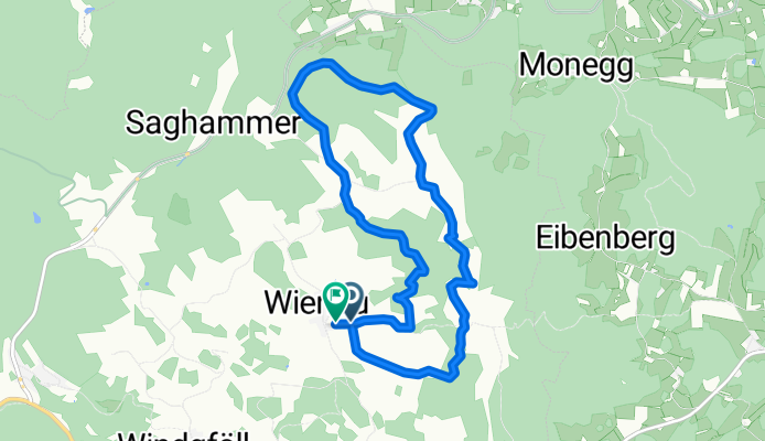 Route nach Wienau