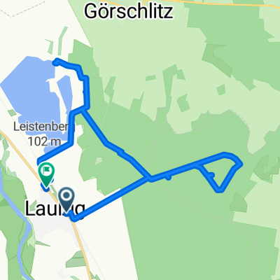 Gartenstraße, Laußig nach Landstraße, Laußig