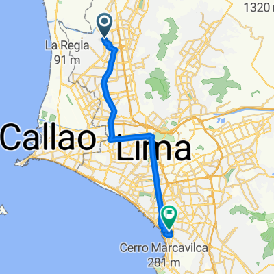 De Canta Callao a Jirón Medrano Silva