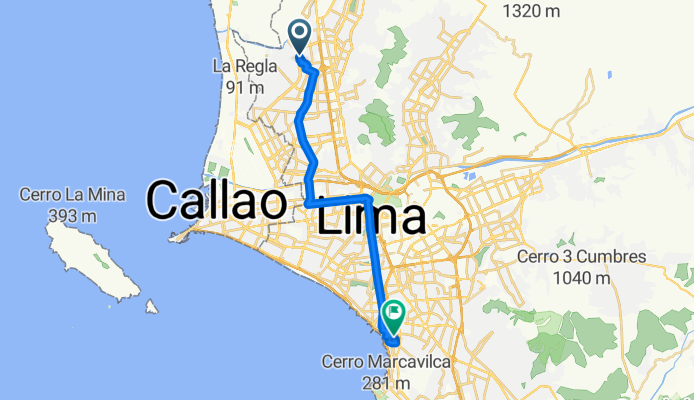 De Canta Callao a Jirón Medrano Silva