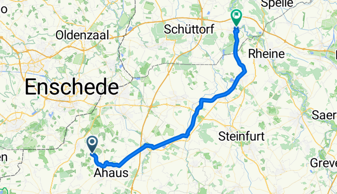 Von Ahaus bis Salzbergen