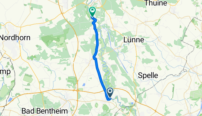 Von Salzbergen bis Lingen (Ems)