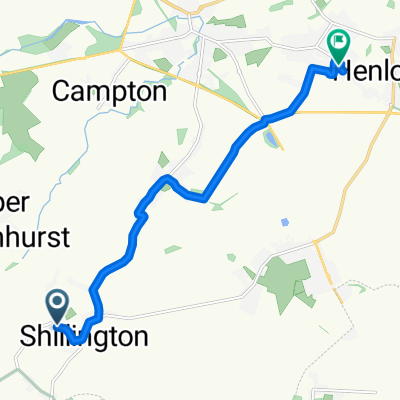 Greenfields, Hitchin to Broad Street, Shefford