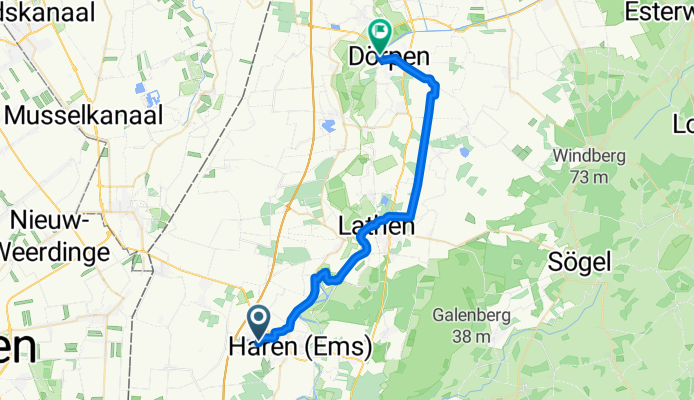 Von Haren (Ems) bis Dörpen