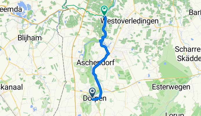 Von Dörpen bis Weener