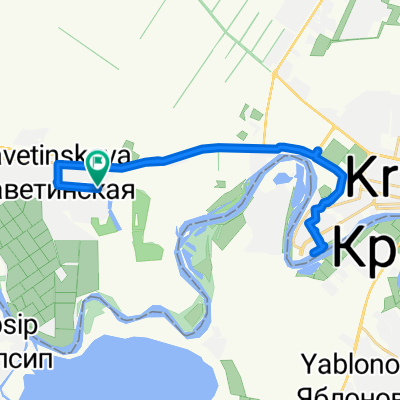 От улица Яна Полуяна до улица Яна Полуяна