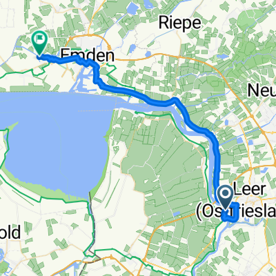 Von Leer (Ostfriesland) bis Emden