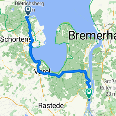 Von Wangerland bis Elsfleth