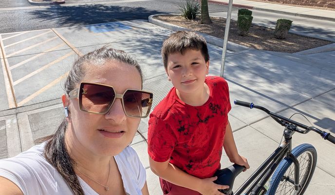 Foto 2 de la ruta de Bikemap "West Evans Drive to West Evans Drive"