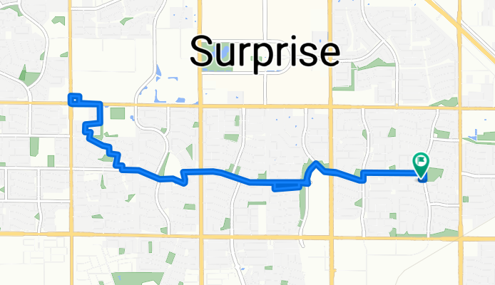 West Evans Drive to West Evans Drive