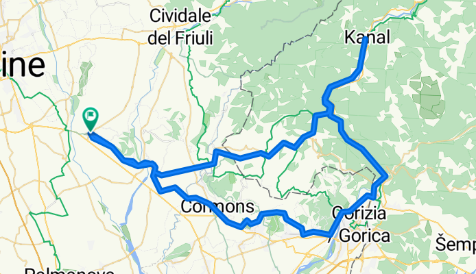 Da Buttrio a Buttrio 1a proposta