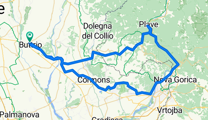 Da Buttrio a Buttrio 2o giro