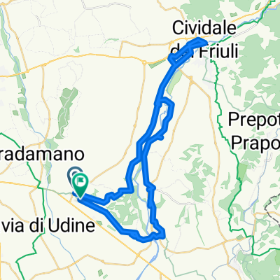 Via Divisione Julia, Buttrio a Via Gorizia, Buttrio