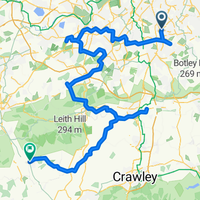 From Croydon to Cranleigh