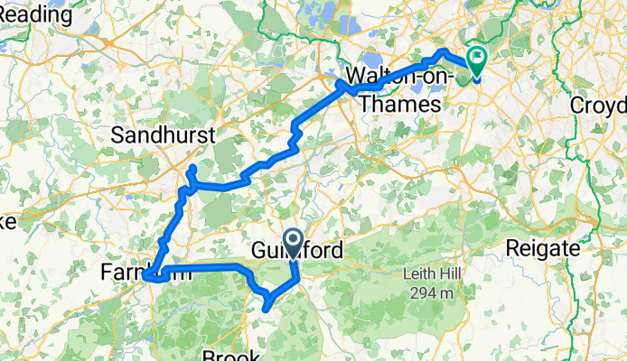 From Guildford to Surbiton