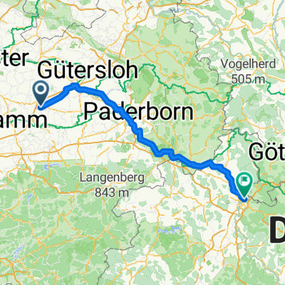 Von Beckum bis Kassel