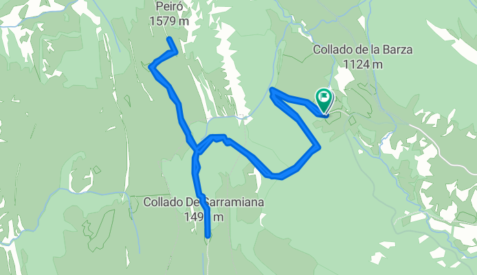 Wikiloc - Hayedo y Pico Peiró - Hayedo y Pico Peiró - Wikiloc