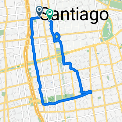 Catedral, Santiago a Compañía de Jesús, Santiago