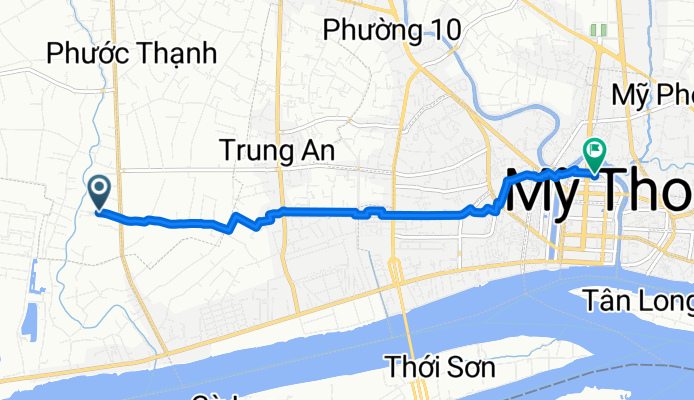 Cau Moi, Chau Thanh to Huynh Tinh Cua, My Tho