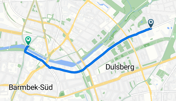 Alter Teichweg, Hamburg nach Poppenhusenstraße, Hamburg