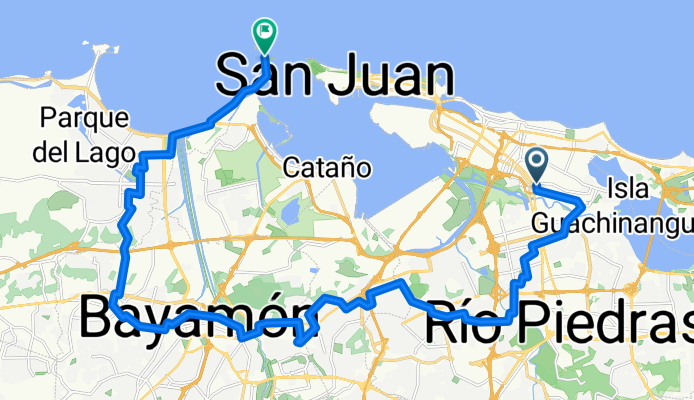 Avenida Juan Ponce de León to Puerto Rico