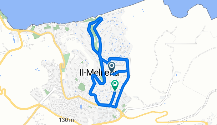 Triq ta' Fuq il-Widien, Mellieħa to Triq ta' Fuq il-Widien, Mellieħa